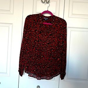 Democracy Animal Print Blouse